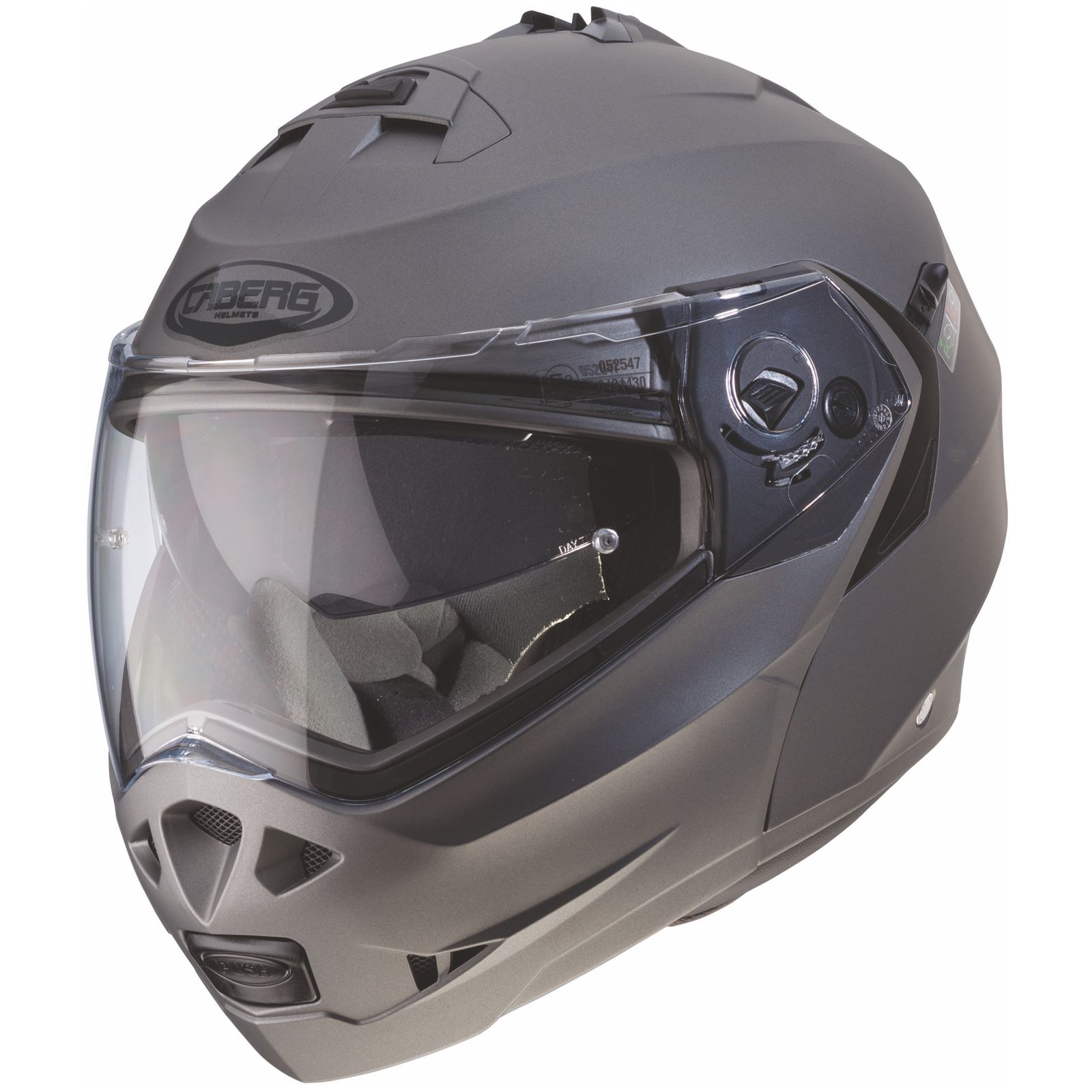 Caberg Helm Duke II, matt-gun metallic