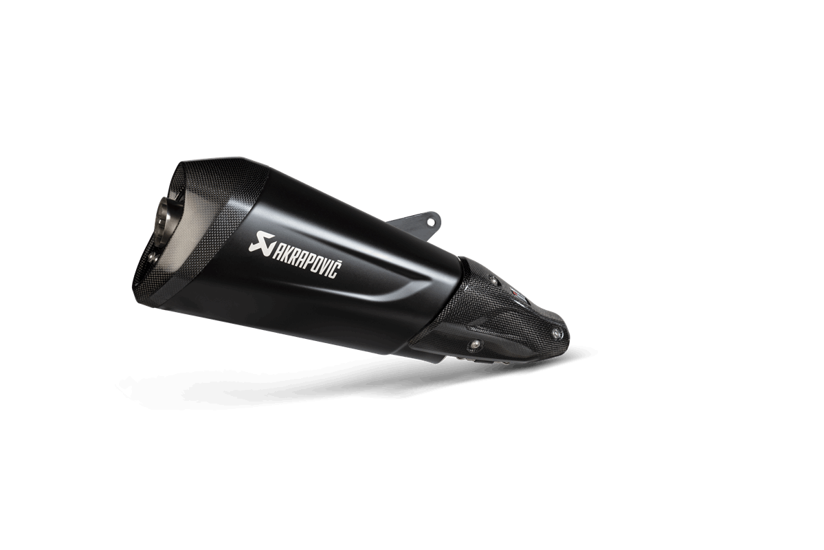 Sportauspuff Akrapovic Slip-On schwarz für Vespa GTS/​GTS Super/​GTV 300ccm HPE (`20-) Euro 5