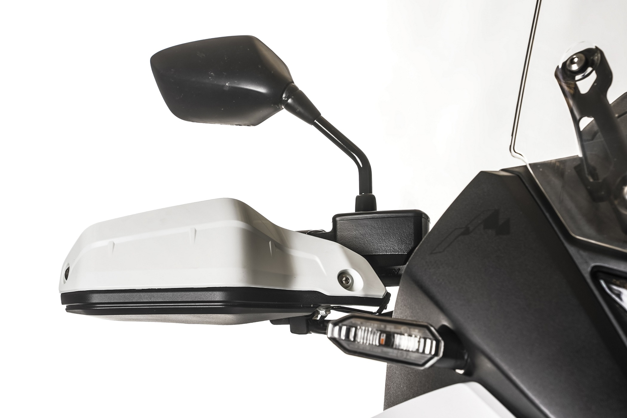 Aufsatz Handprotektoren weiß für XL 750 Transalp (23-)/E-Clutch (26-) und CRF1100L Africa Twin (20-)