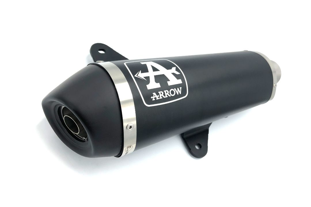 ARROW Auspuff DARK URBAN für Vespa GTS300 (17-)