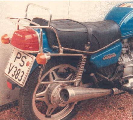 Rohrgepäckbrücke Topcase-Träger und Seitenkofferträger für Honda CX 500 A/B/SC (78-85)