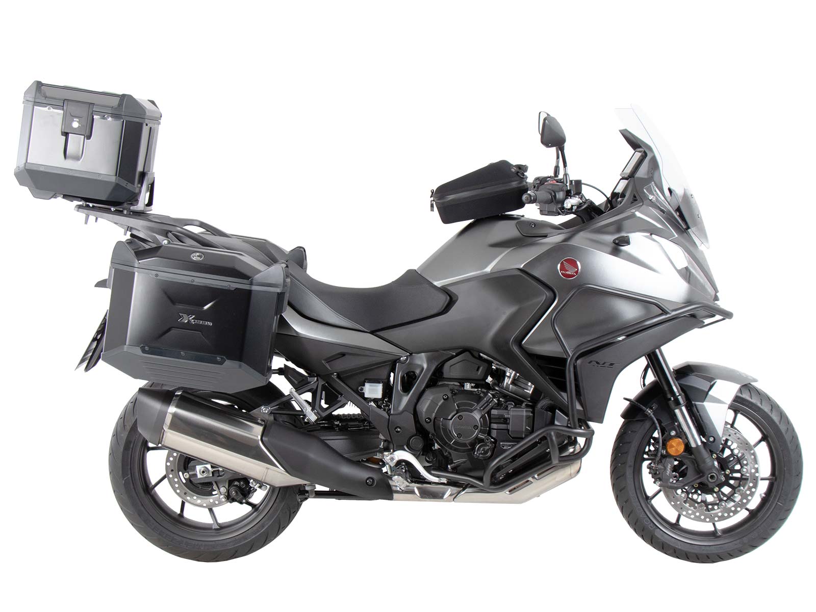 Alurack Topcaseträger für Originalgepäckbrücke für Honda NT 1100 (22-24) Hepco & Becker
