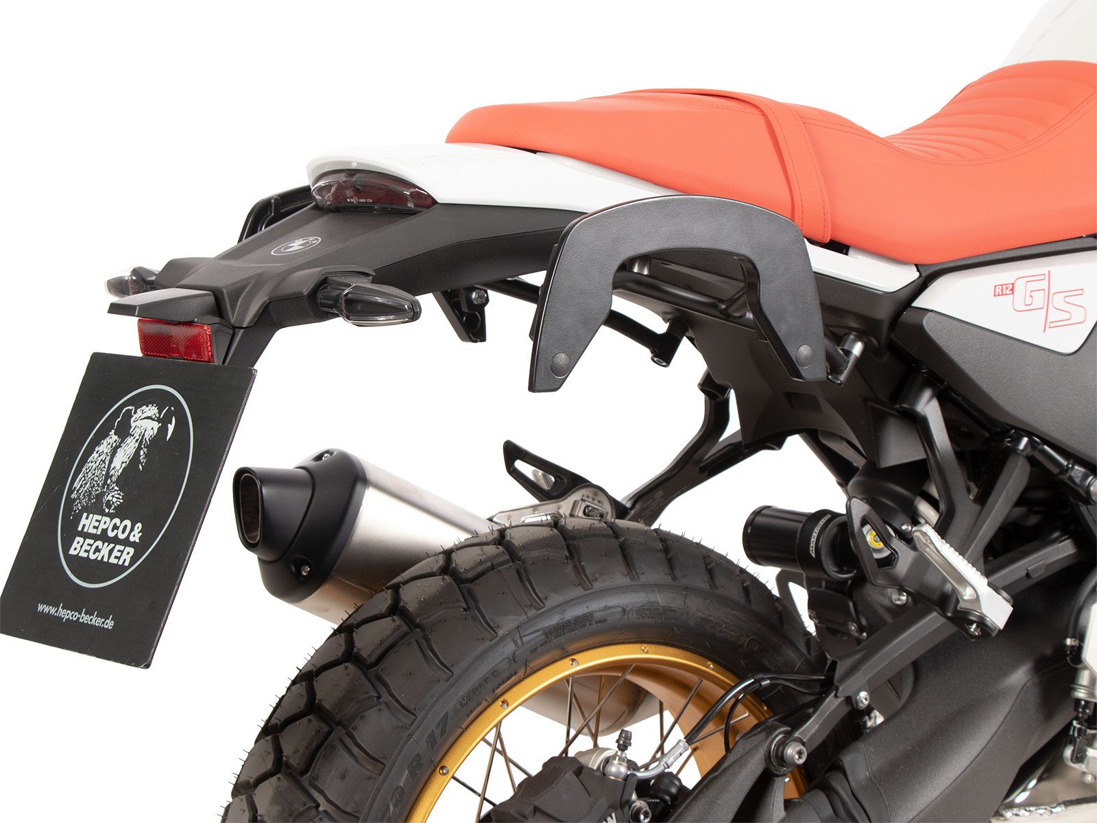 C-Bow Seitenträger schwarz für BMW R 12 G/S (25-) Hepco & Becker