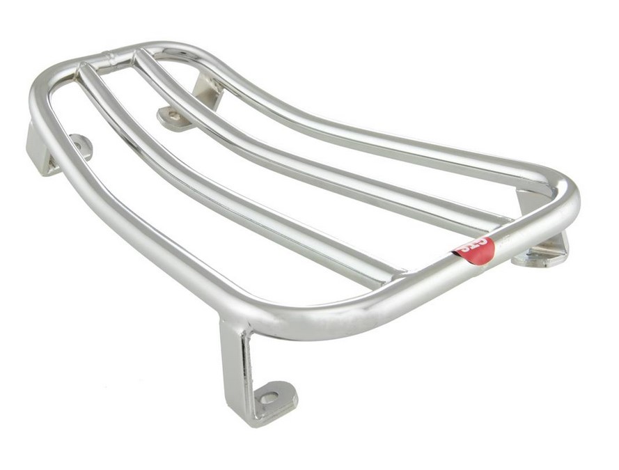 Gepäckträger Durchstieg für Vespa GTS/​GTS Super/​GTV/​GT 60/​GT L 125-300ccm 4T LC, chrom