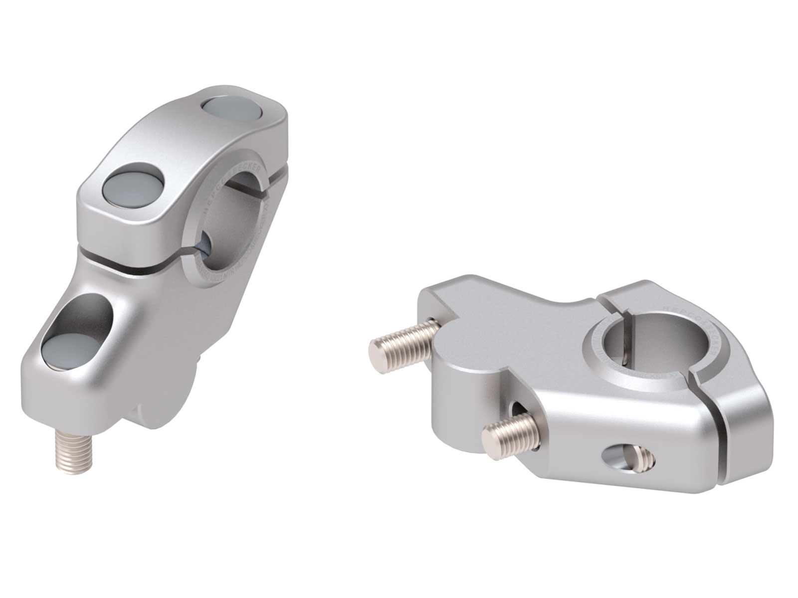 Lenkererhöhung H=30 mm mit Versatz 21 mm zurück für Aprilia Tuono 125 (17-)
