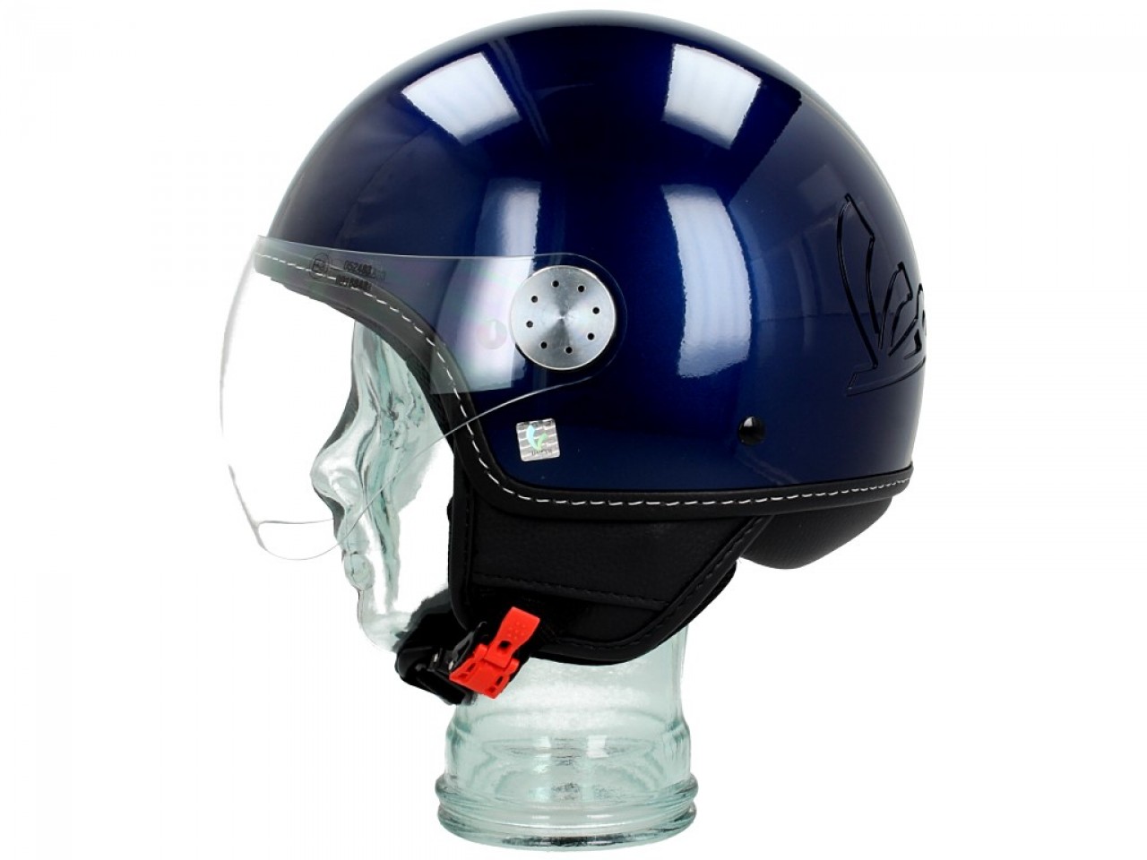 Vespa Jethelm Visor 3.0 blau energia