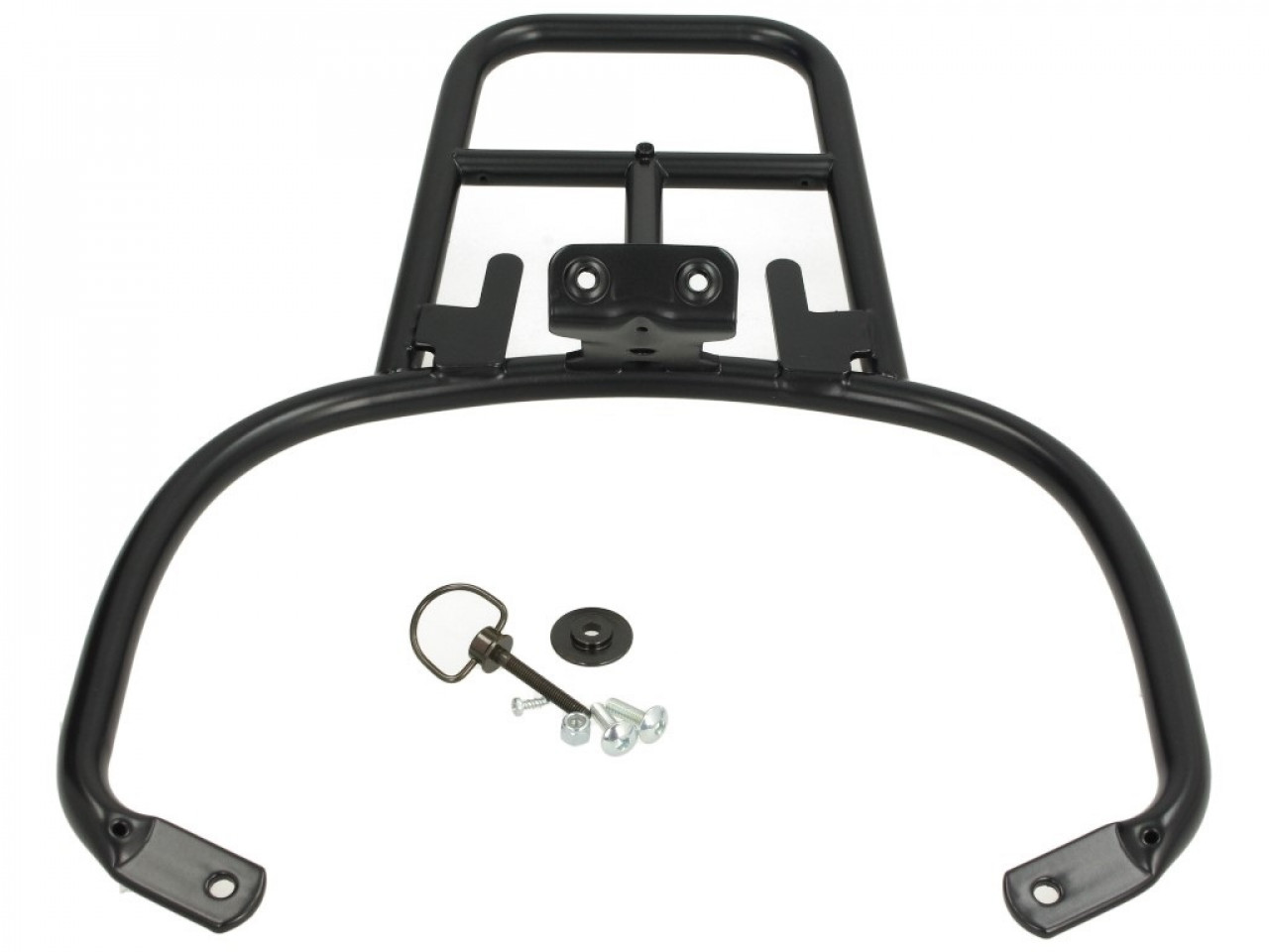 Original Vespa GTS Top Case Träger, schwarz