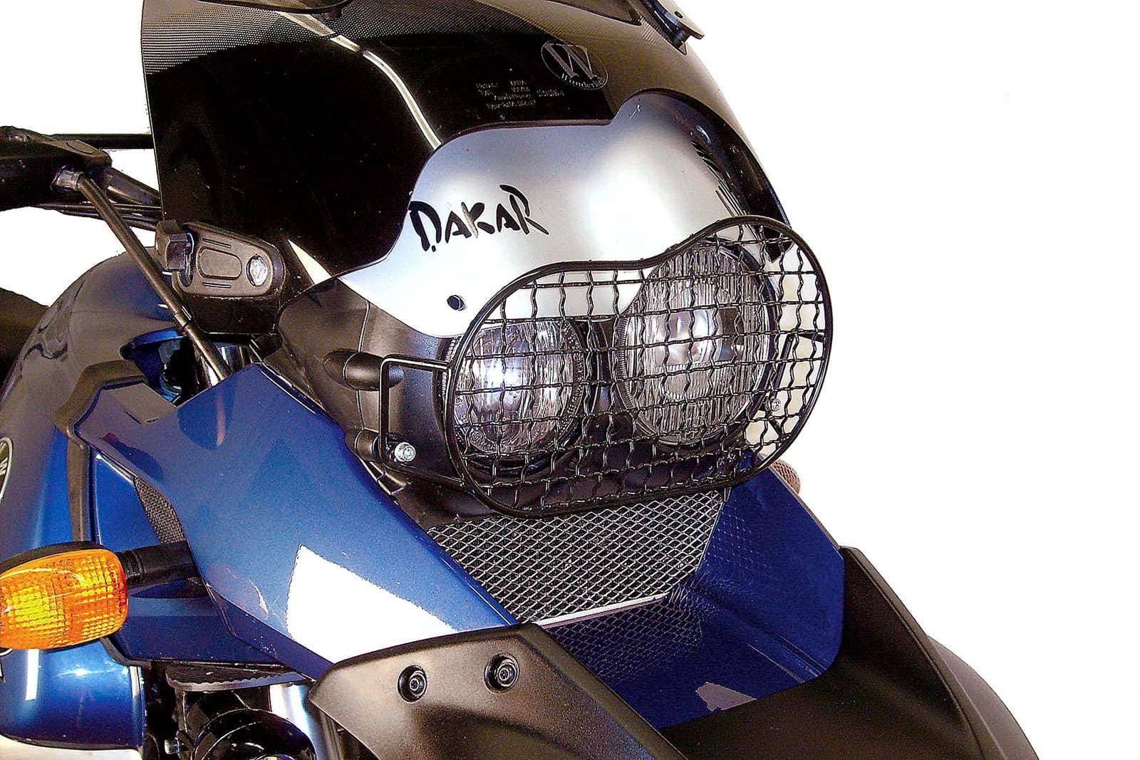 Lampenschutzgitter schwarz für BMW R 1150 GS (00-04)/Adventure (01-05) Hepco & Becker