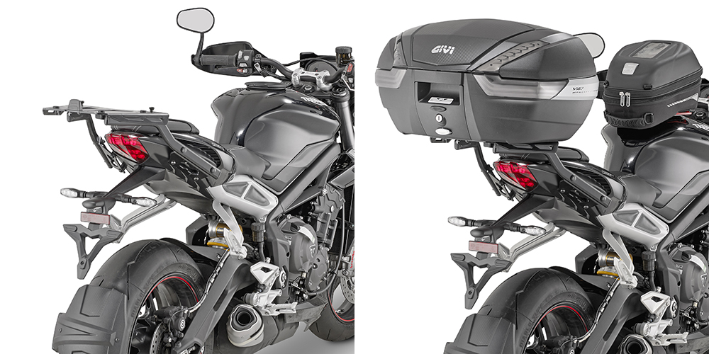 Givi Topcase-Träger für Triumph Street Triple 765 (17-20)