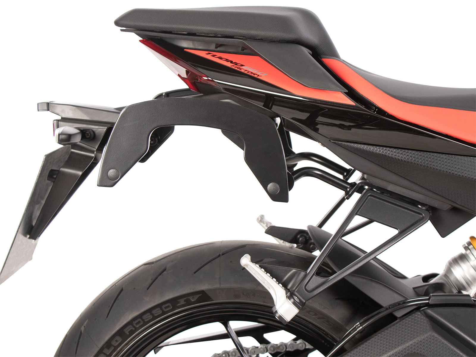 C-Bow Seitenträger schwarz für Aprilia Tuono 660 Factory (22-) Hepco & Becker