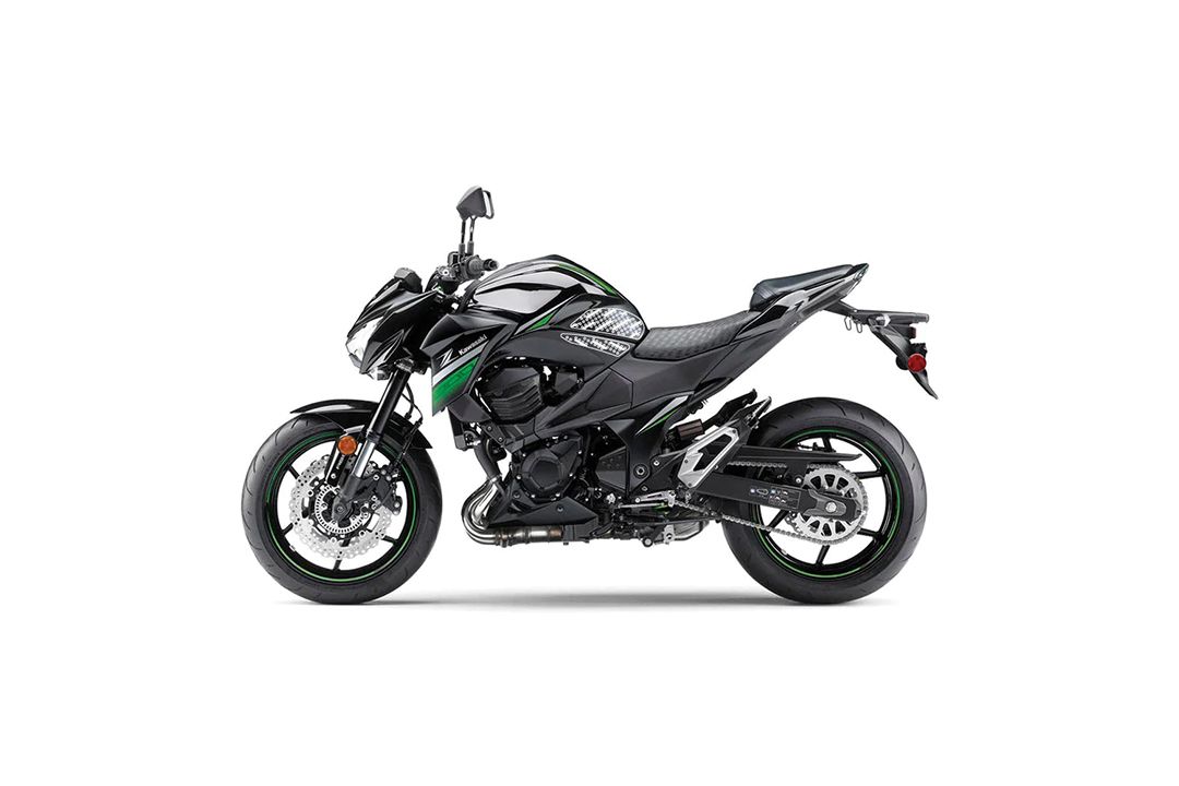 Stompgrip schwarz Icon für Kawasaki Z800 (13-16)