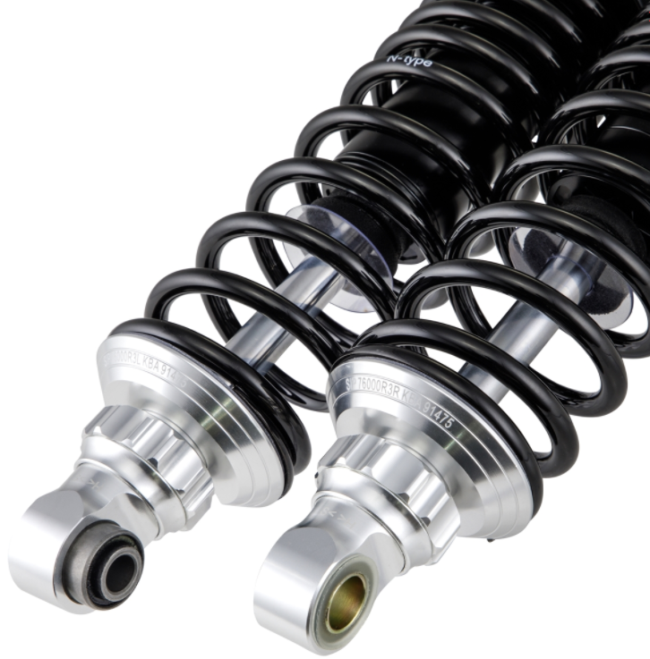 Stoßdämpfer hinten für Vespa GTS/​GTS Super/​GTV/​GT 60/​GT/​GT L 125-300ccm, silber