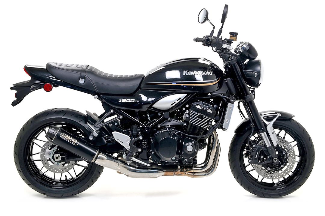 ARROW Auspuff DARK REBEL für Kawasaki Z 900 RS (18-)
