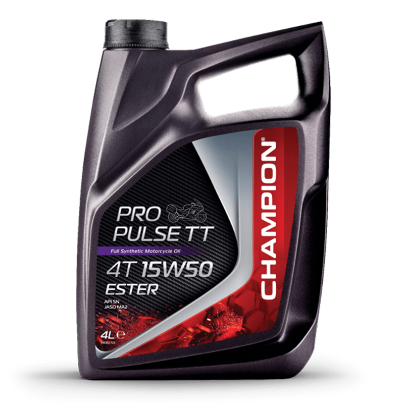 CHAMPION®  Pro Pulse TT 4T 15W-50 Ester Motoröl - 4 Liter BMW F 650 ST Strada (1993-2000)