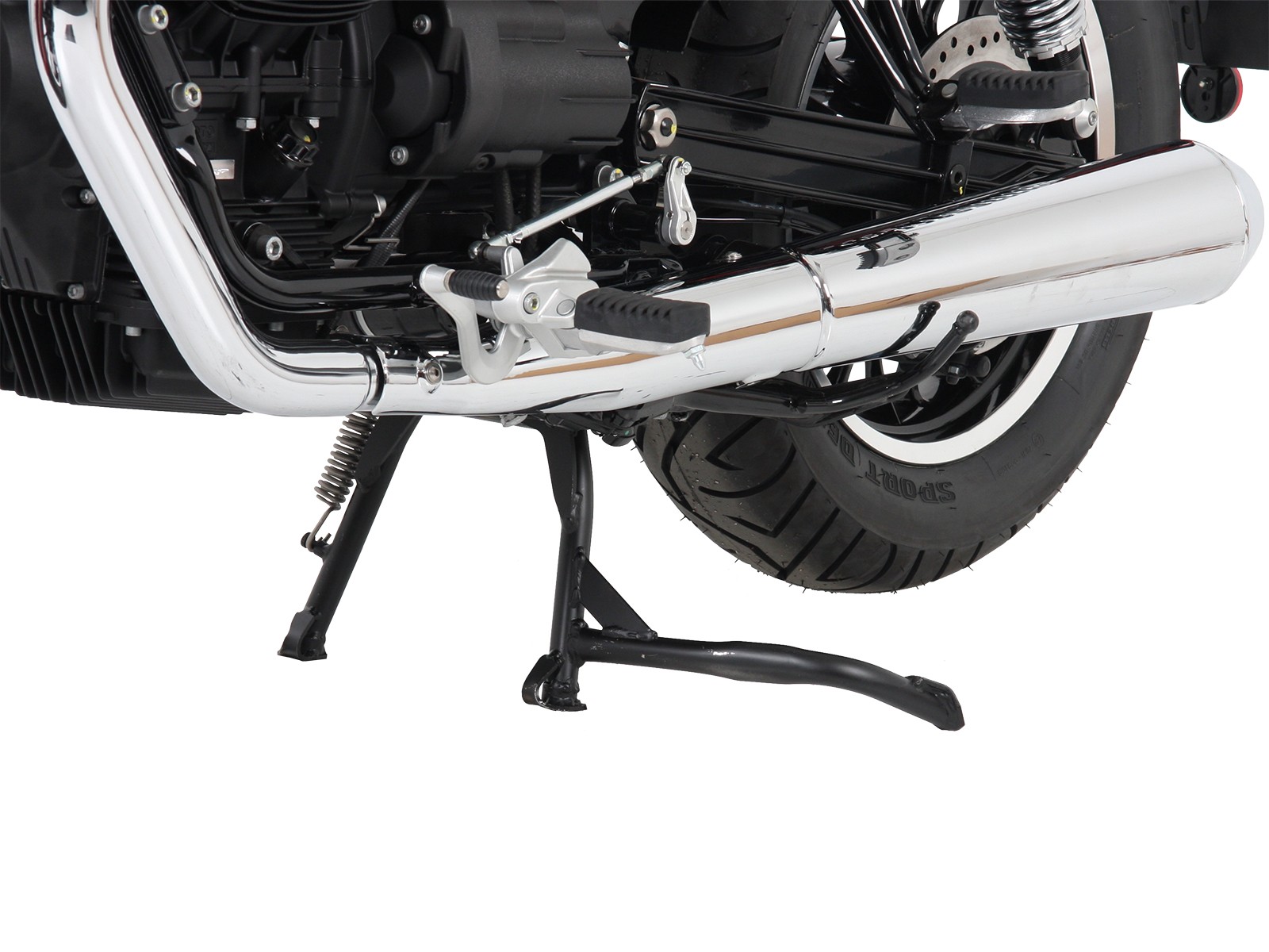 Hauptständer schwarz für V 9 Bobber (16-) / Bobber Sport (19-) Hepco & Becker