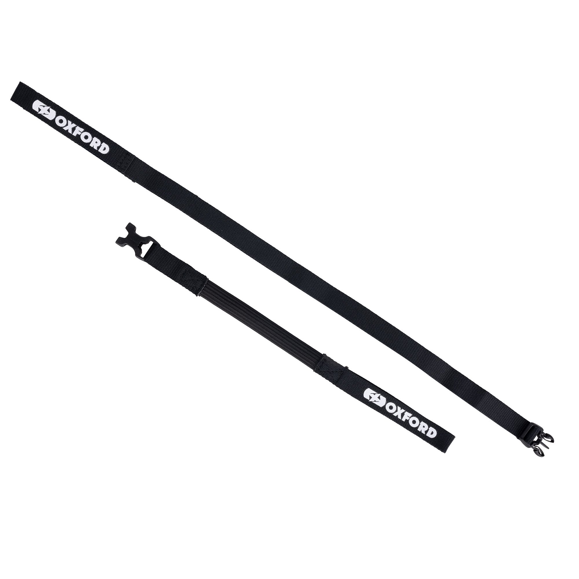 Atlas B-Clip, Spanngurtset 17mm x 1,2m, schwarz