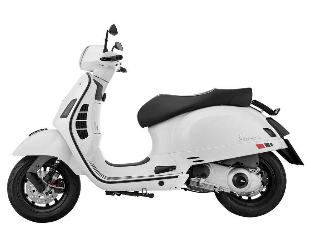 Gepäckträger hinten 70's für Vespa GTS/​GTV/GT 125-300ccm 4T LC, schwarz matt