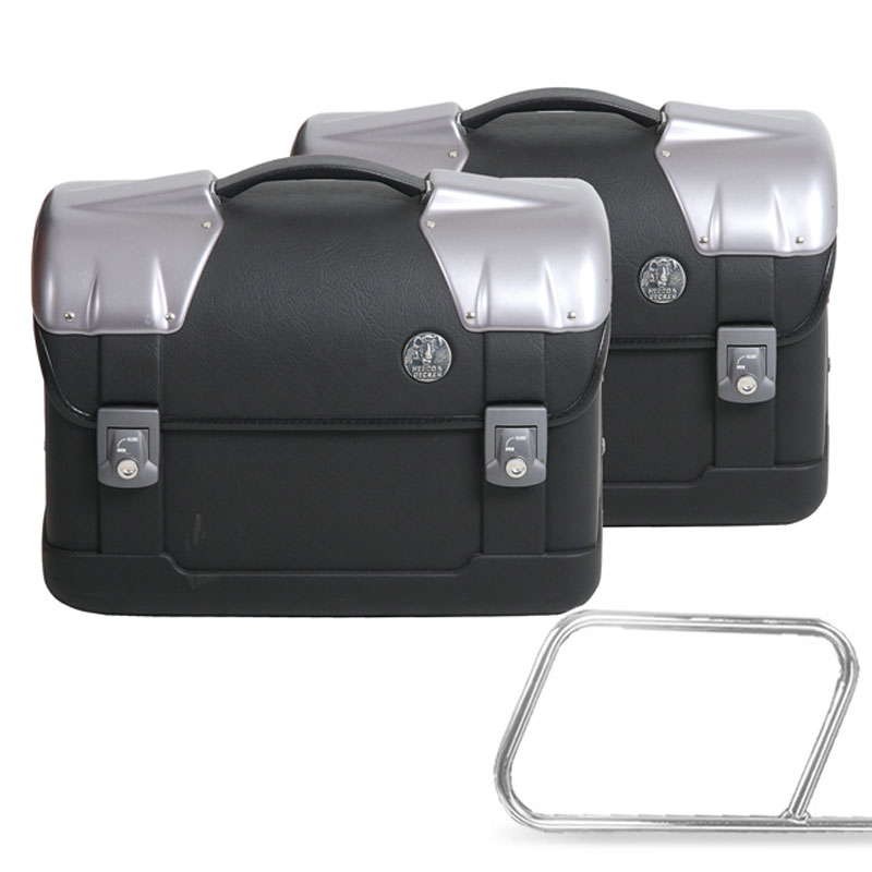 Seitenkoffersatz Strayker für Rohrpacktaschenhalter Hepco & Becker