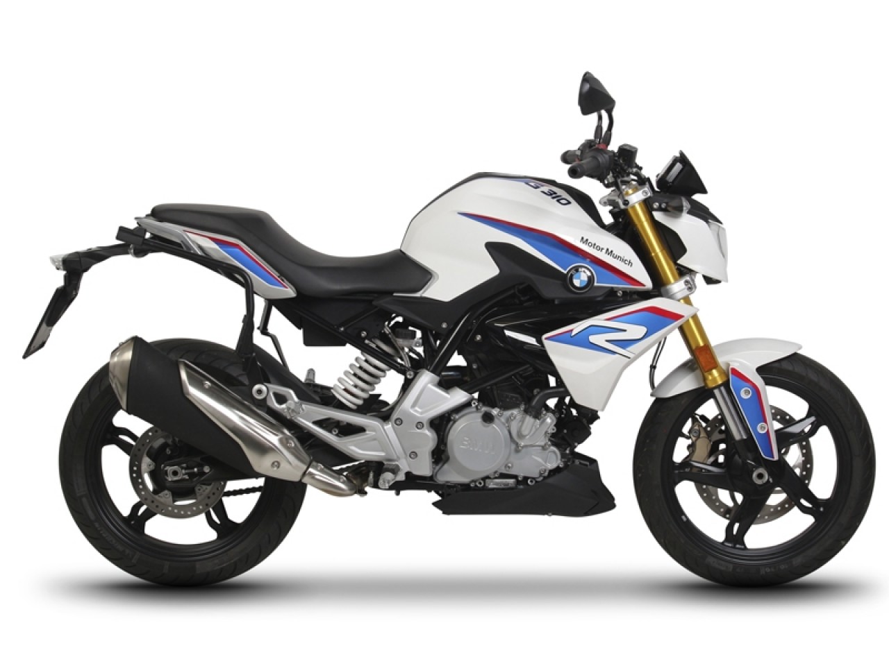 Shad Seitenkofferträger 3P System schwarz lackiert für BMW G 310 R / GS (17-25)
