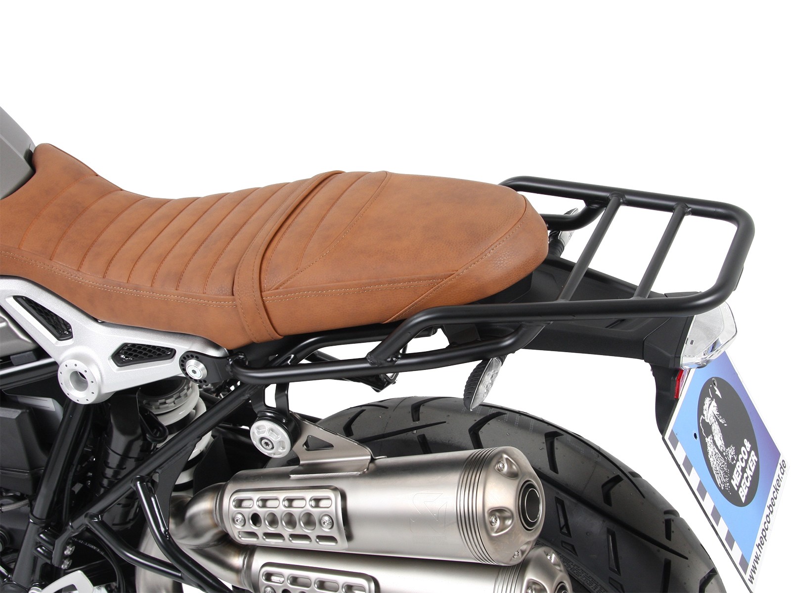 Rohrgepäckbrücke schwarz für BMW R nineT (14-16) Hepco & Becker