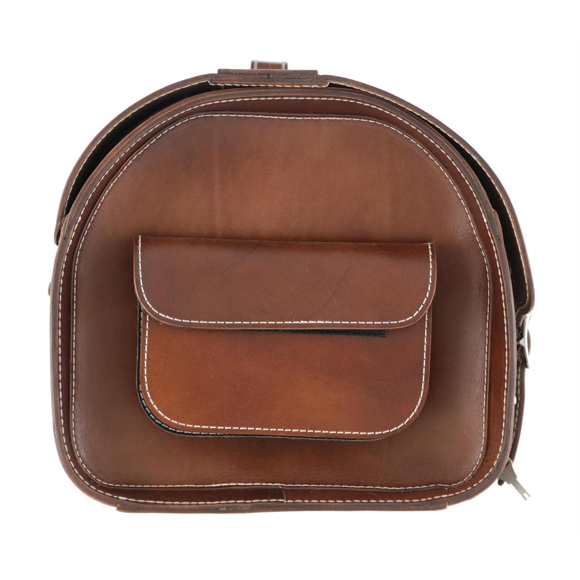 Lederkoffer "Classic" für Vespa - braun