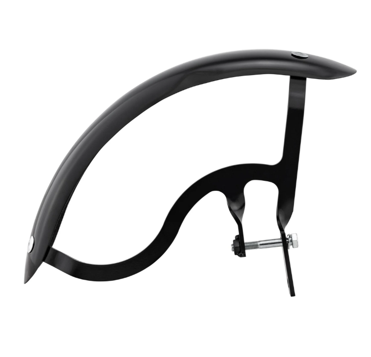Kotflügel Garelli Race EVO II  für Vespa PX 80-200ccm, GFK, schwarz