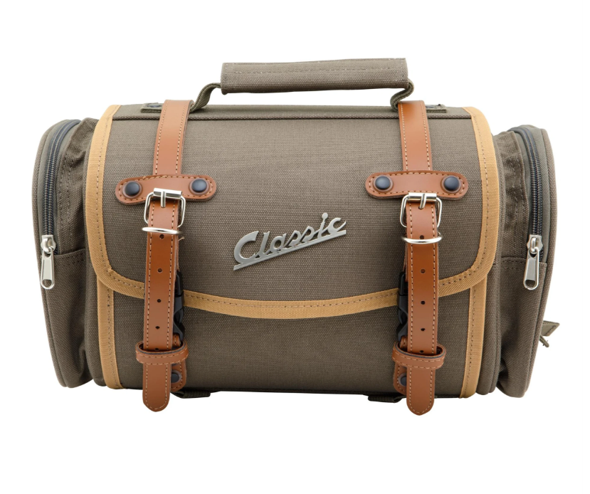 Tasche "Classic" klein für Vespa, Canvas, olive