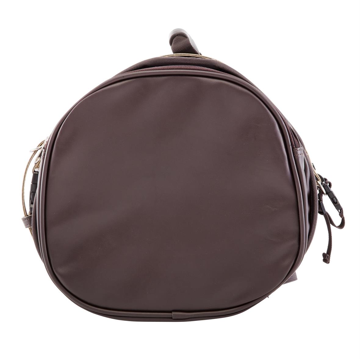 Tasche "Classic" groß für Gepäckträger für Vespa - dunkelbraun, Kunstleder