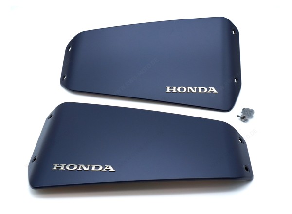 Kofferblenden-Set blau für das Seitenkoffer-Set für Honda Forza 750 2021-