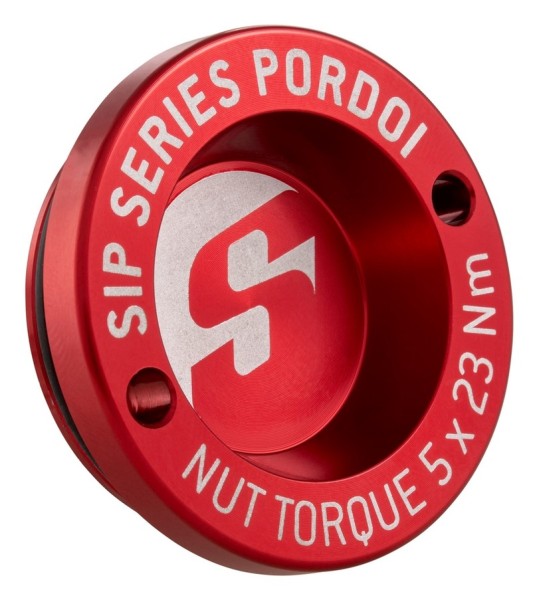 Staubschutzkappe 13" Felge vorne für Vespa GTS/​GTS Super/​GTV/​GT 125-300ccm, rot