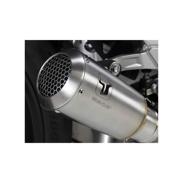 IXRACE MK2 Komplettanlage für Yamaha MT 09 /XSR 900, Edelstahl, E-geprüft, Euro5
